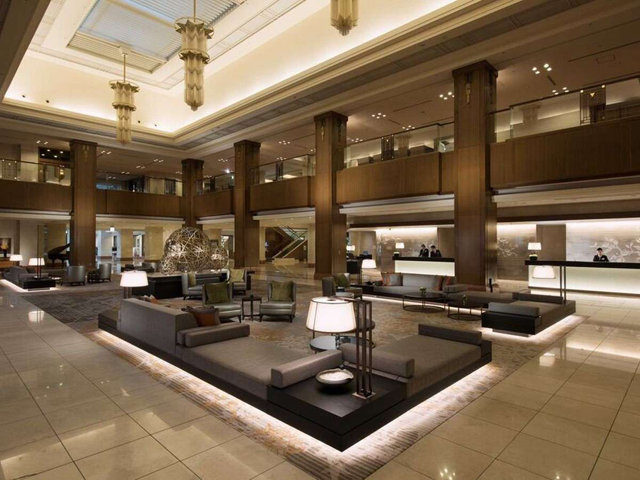 Hotel lobby